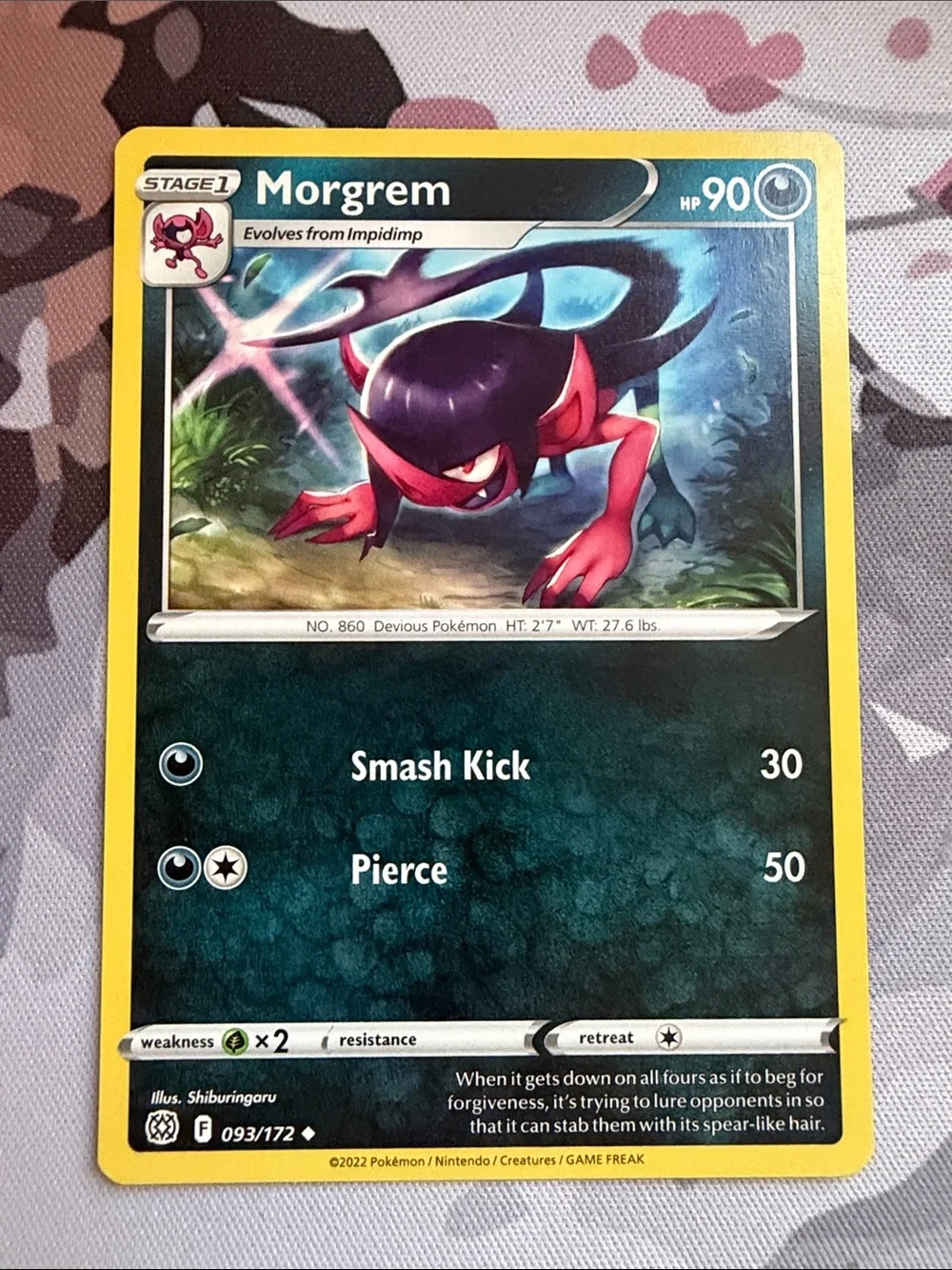 Impidimp & Morgrem Evolution Collection Lot | 4 Pokémon Cards | ✨5/$25✨